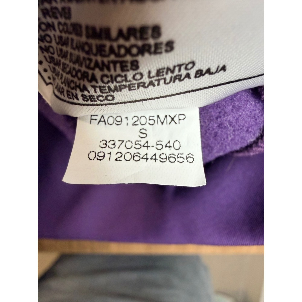 Nike ACG Purple Softshell Hoodie Jacket Womens Small Full Zip Fleece Lined Hikin - Picture 6 of 13